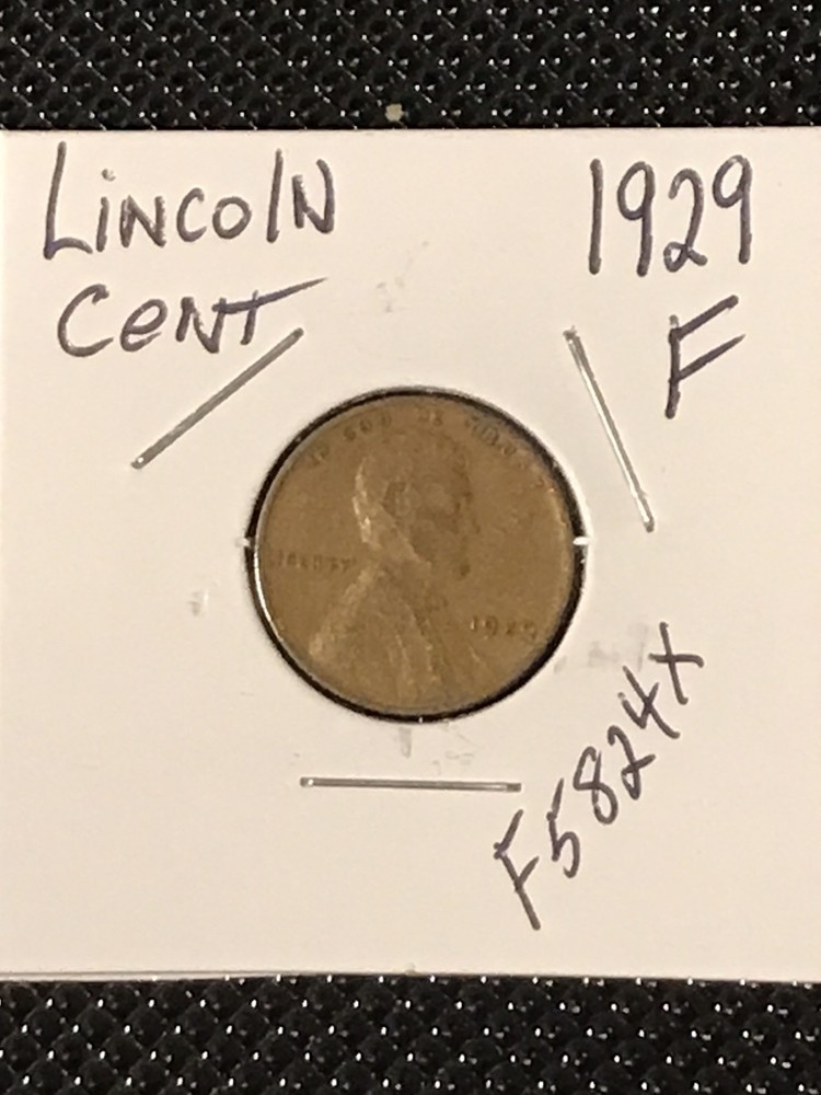 1929 Lincoln Cent  F