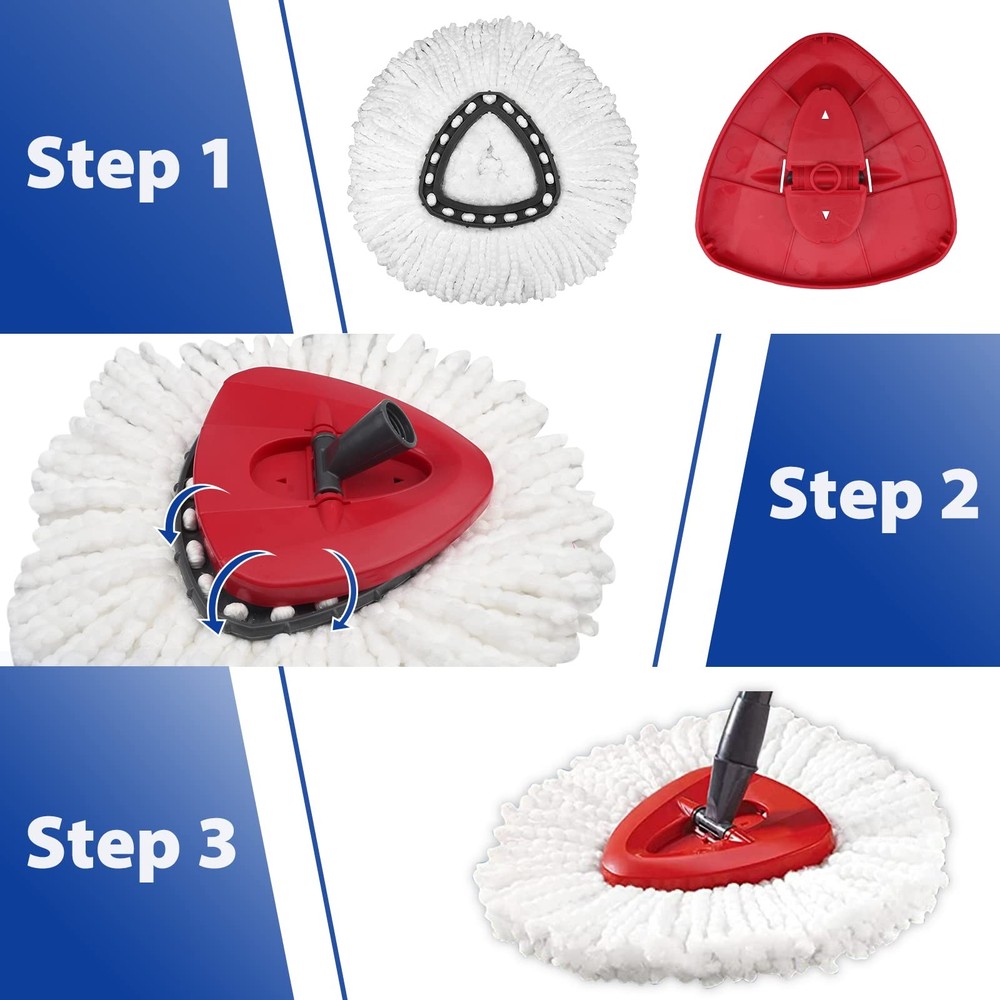 Spin Mop Base Part Compatible with Ocedar Mop EasyWring 1-Tank System, 1 Ct