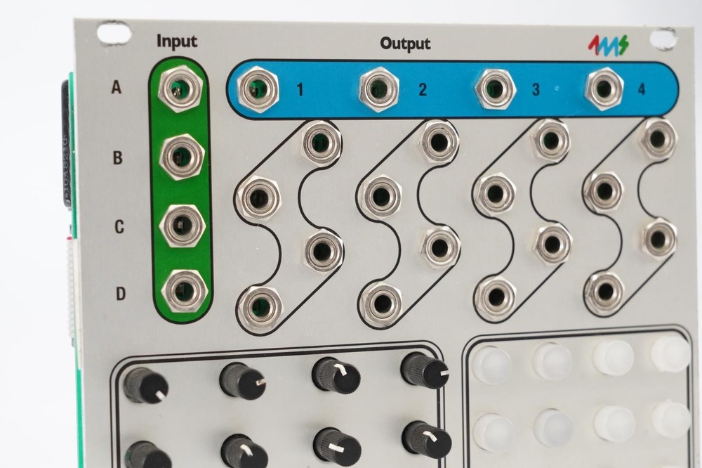 4MS VCA Matrix Eurorack Module w/ CV Patch Cables #52437