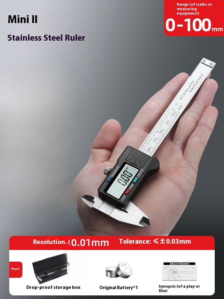 Digital Display Vernier Calipers High Precision Small Electronic Calipers