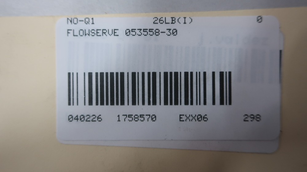 Flowserve 053558-30 Bearing Sub Assembly
