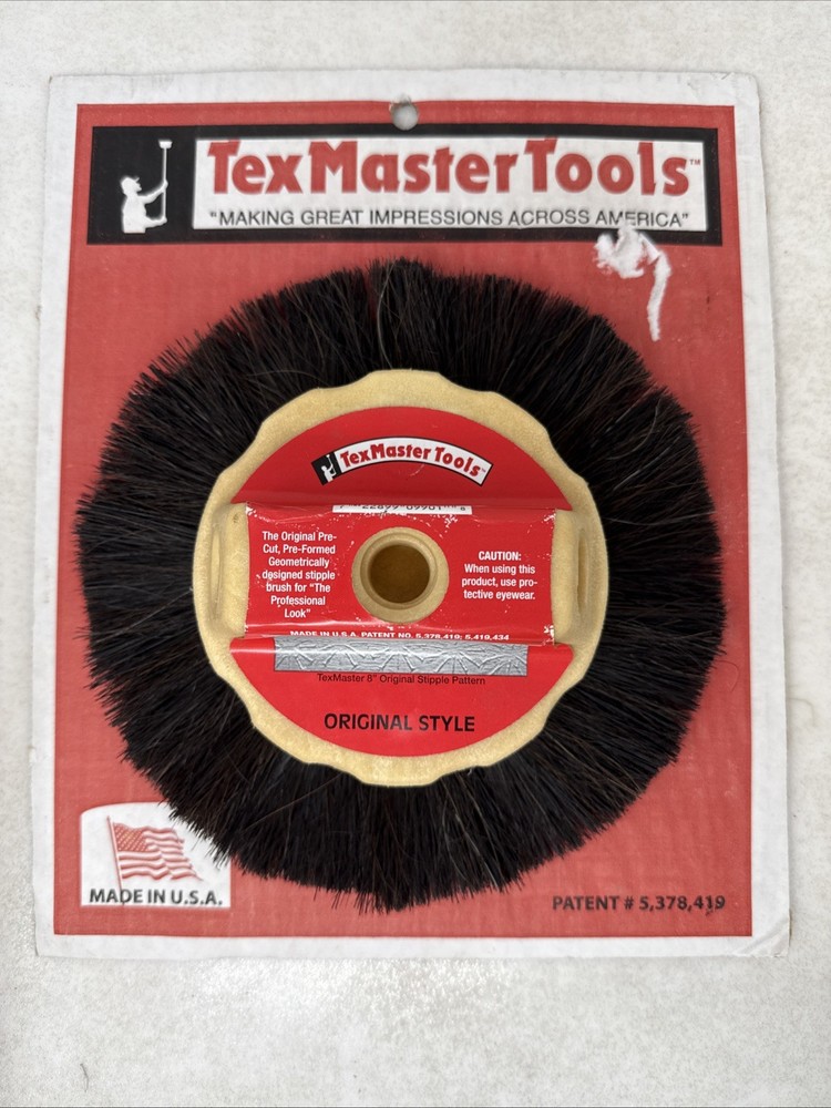 TexMaster Tools TexMaster 8” Original  #9901 Stipple Brush