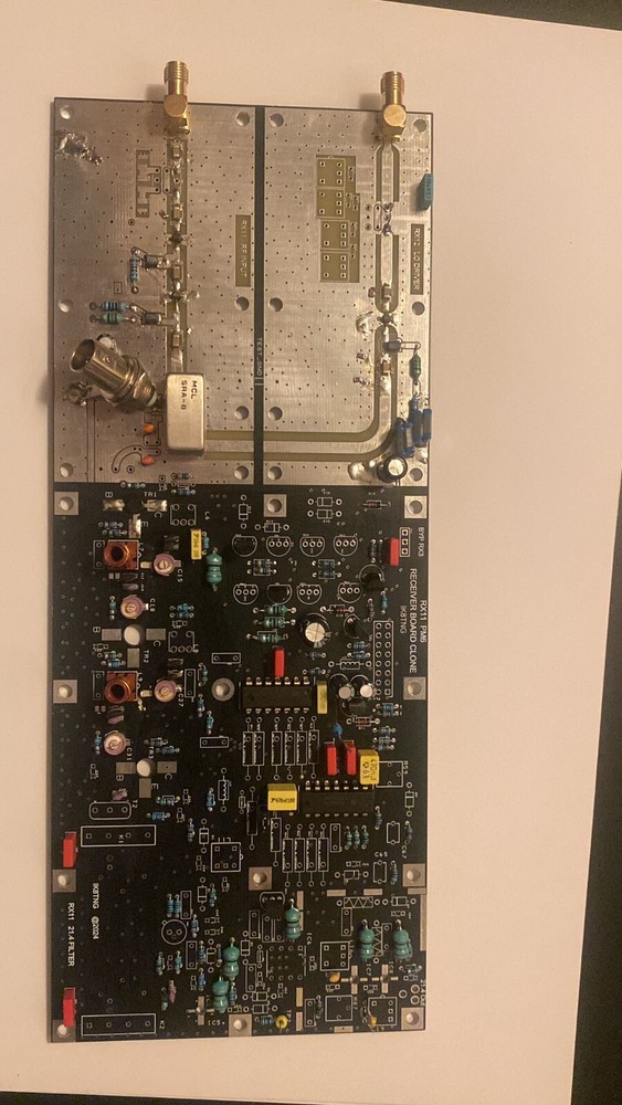 MI MARCONI 2955A to 2955R optional kit experiment board