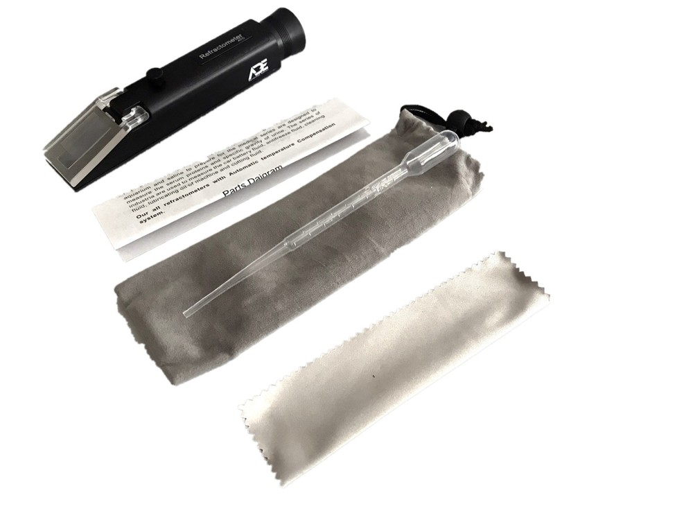 Ade Advanced Optics ATC 0-32% Brix +1.000-1.120 Specific Gravity Refractometer