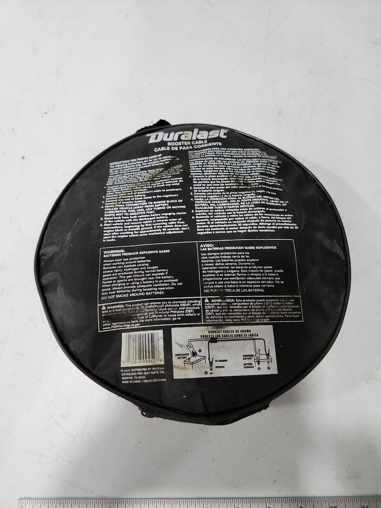 Heavy Duty Jumper Cables Long Duralast