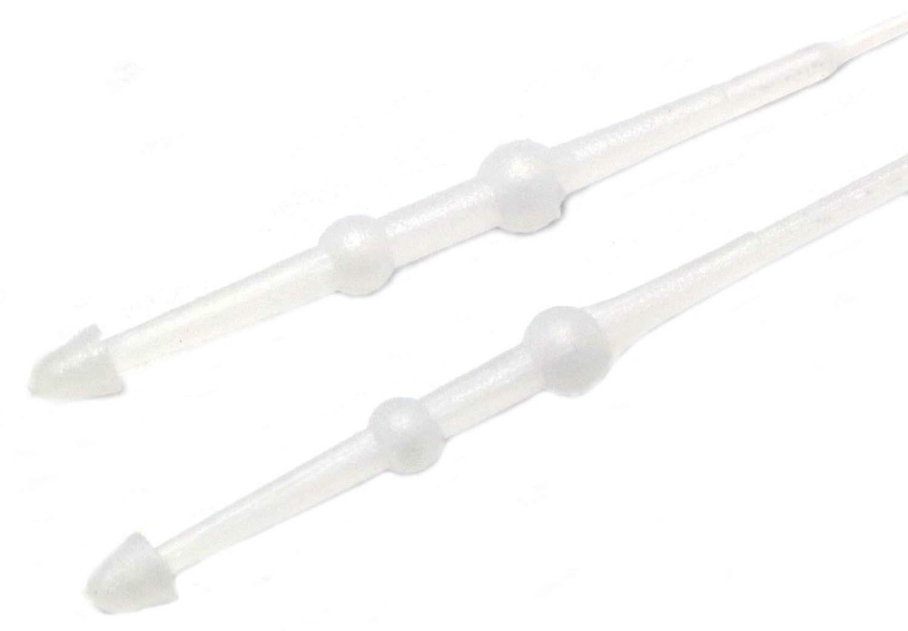 1000 Pcs 3 Inch Snap Lock Pin Security Loop Plastic Tag Fastener Ties