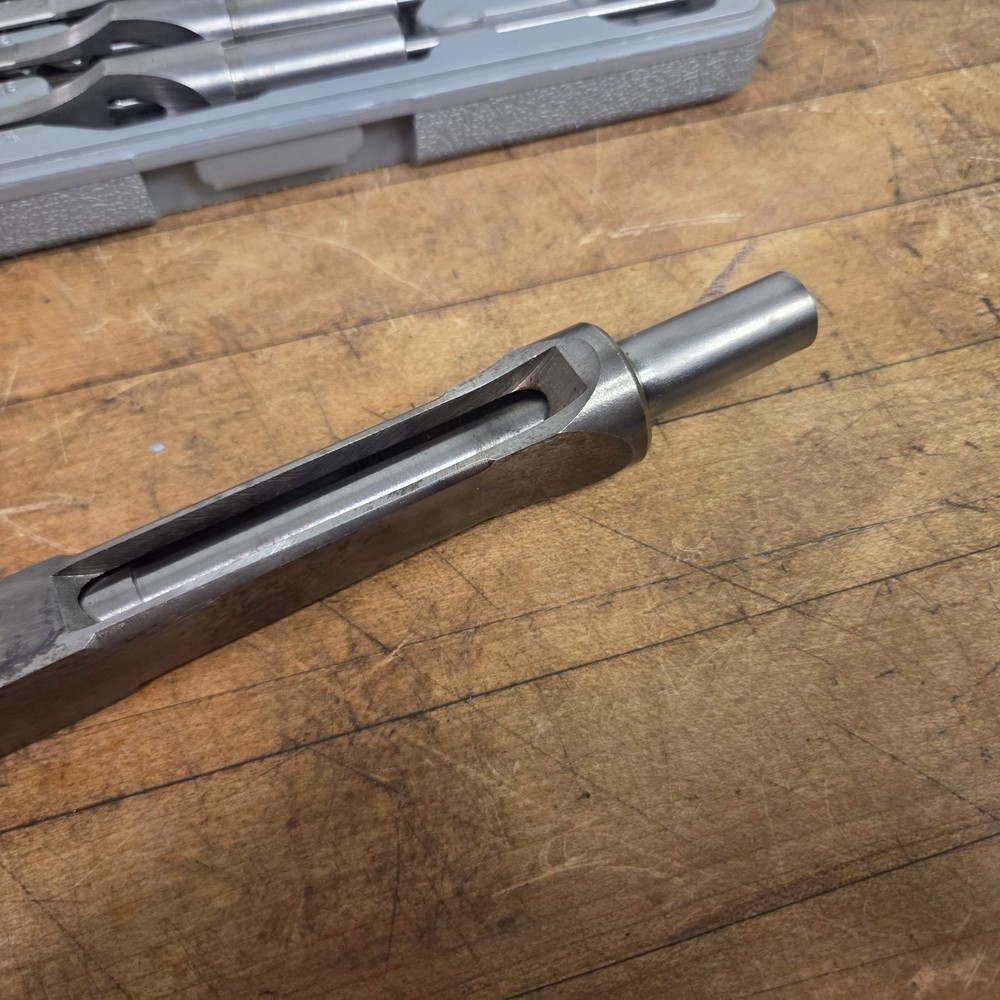 Vintage Vulcan 5pc. Titanium Mortising Bit & Chisel Set