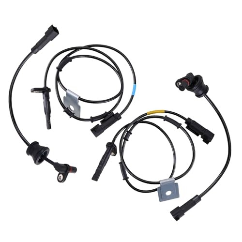ABS Wheel Speed Sensor 4Pcs Front Rear Right & Left Fit 2010-2017 for Chevy