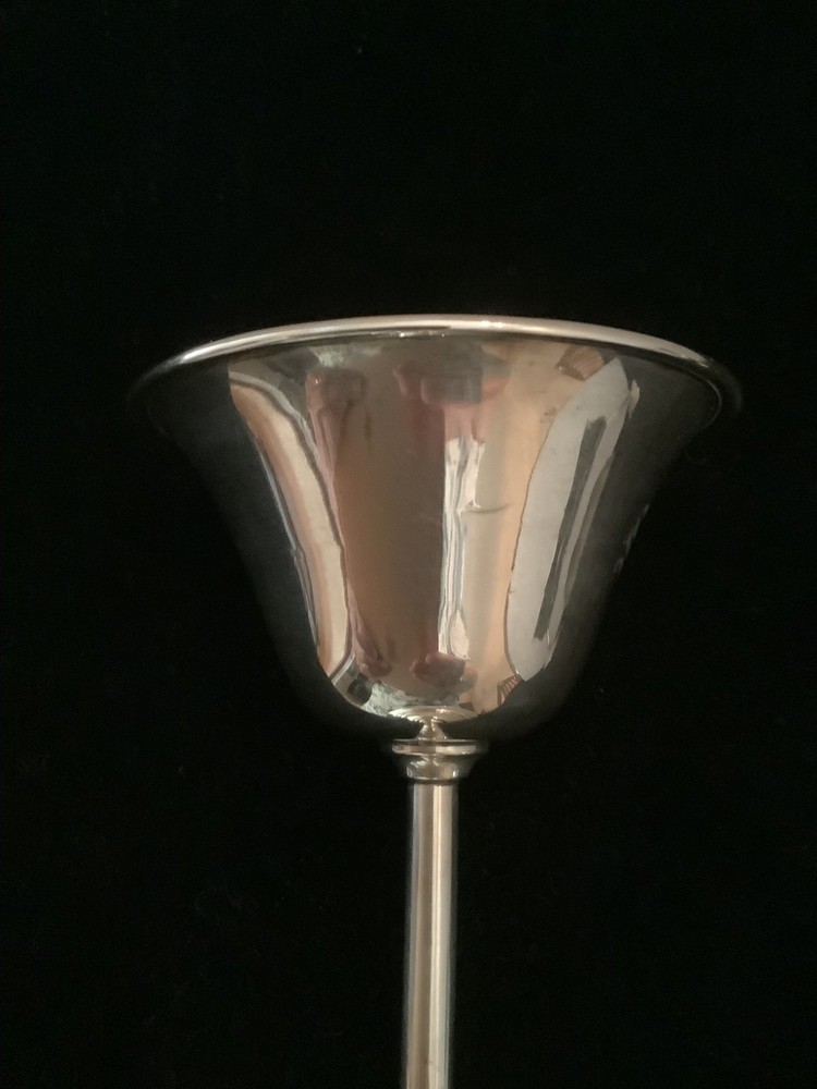 The Merrill Shops Sterling 8 GOBLETS - mono "S"