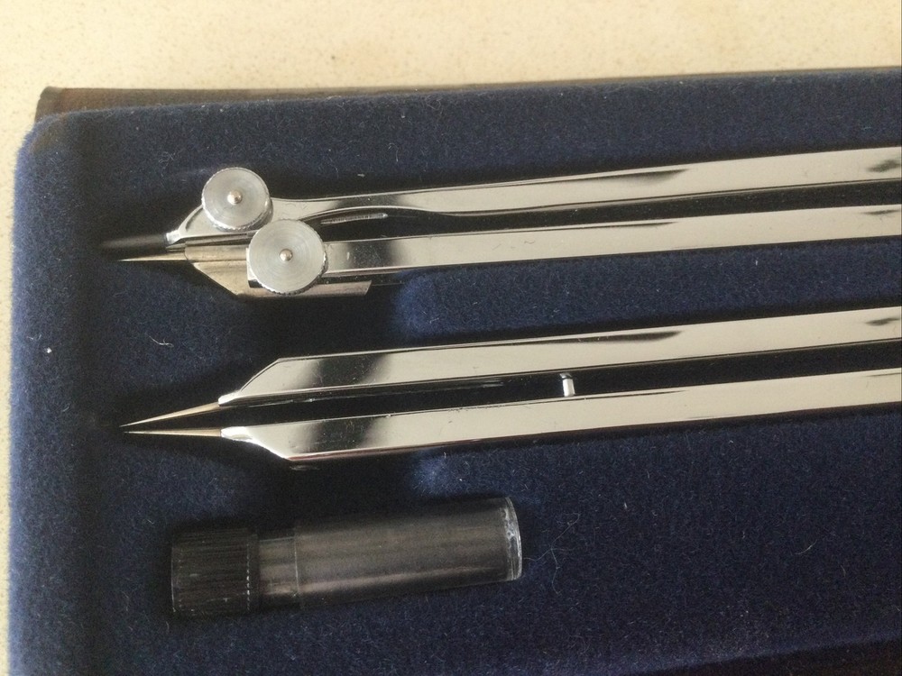 Vintage Navigators Plotting Instrument Set. Germany