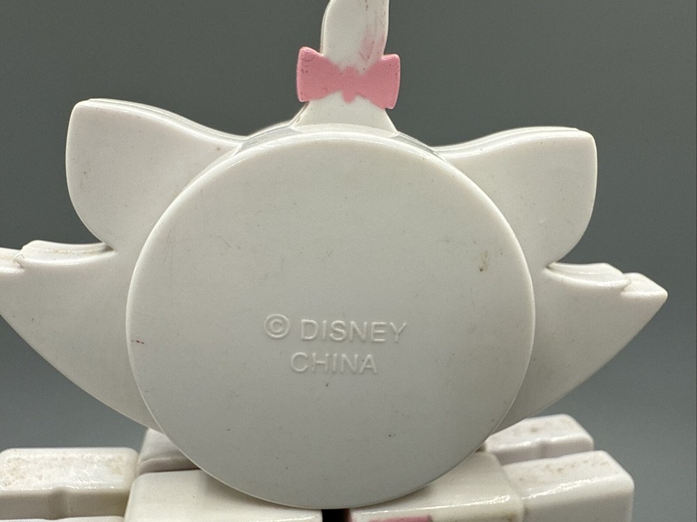 Disney Aristacats Jointed Block Figure Elastic Band Position Different Poses