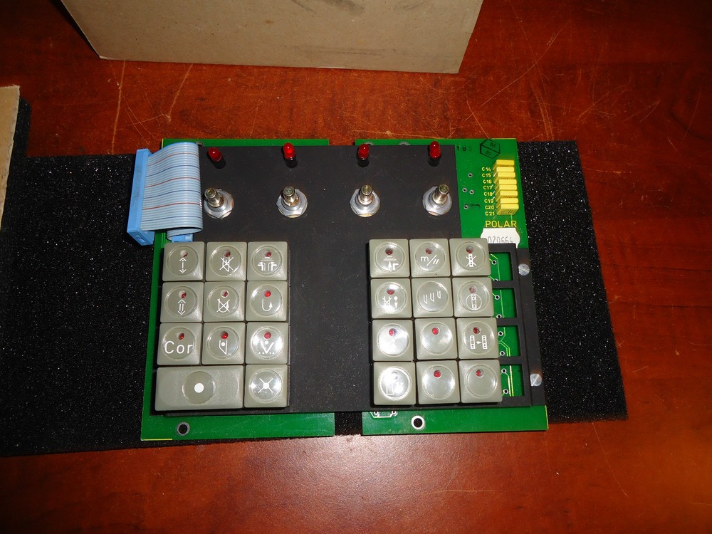 POLAR MOTH, KEYBOARD, BOARD , PART#ZA3.020644R NEW