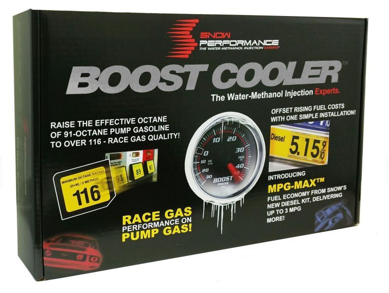 Snow Fits Performance Stg 3 Boost Cooler DI 2D MAP Prog. Water Injection Kit (SS
