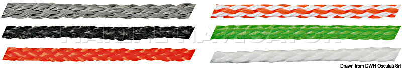 Osculati Levilene braid white 6 mm