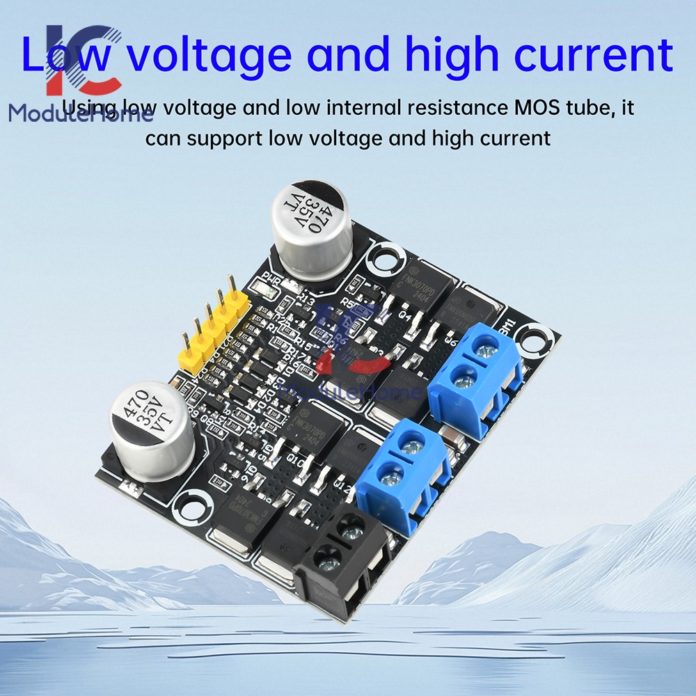 DC 3-18V 10A PWM DC Motor Speed Controller, Forward/ Reverse Motor Driver Module