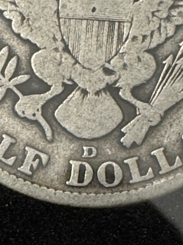1912-D Barber Half Dollar