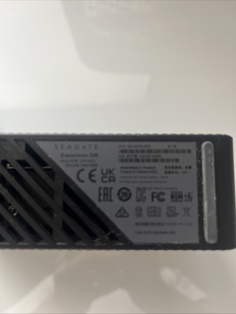 Seagate Expansion Desktop Drive 8TB USB 3.0 Desktop External HDD - Used