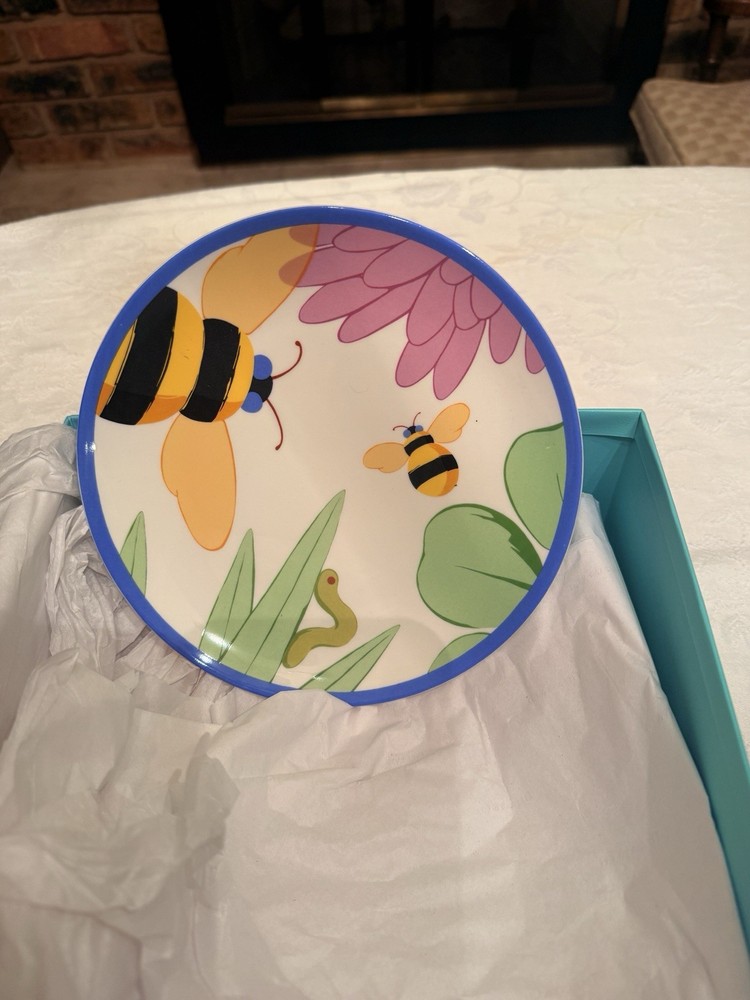 ✨ Tiffany & Co. “Buzz Buzz” Infant Dinner Set – 3-Piece with Original Box