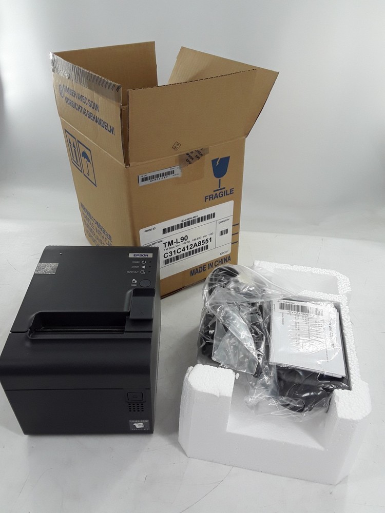 Epson TM-L90 - Model M165B Thermal Receipt Printer