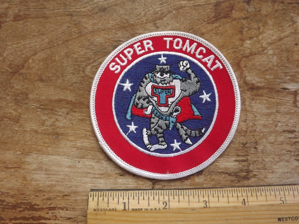 Navy Super Tomcat Pocket Patch - INV# C398