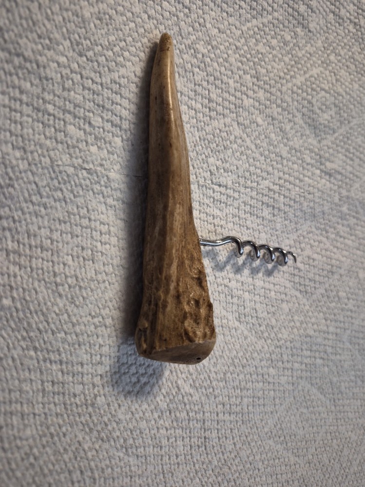 Bone Antler Corkscrew Wine Bottle Opener