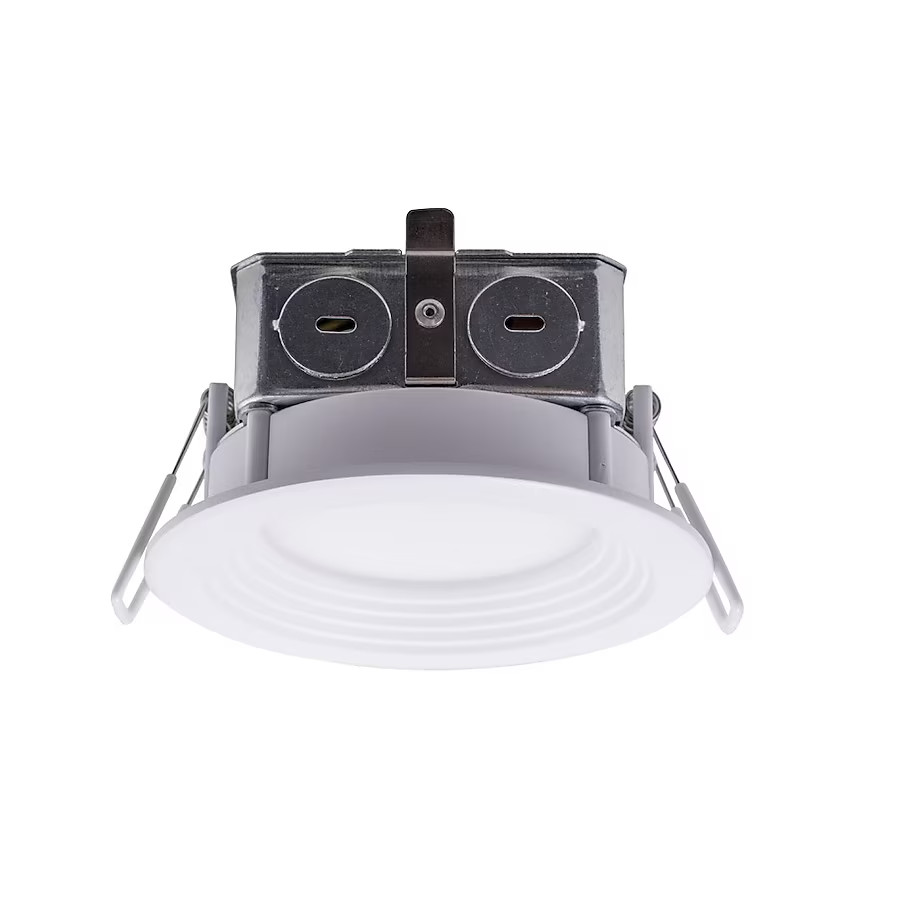 Utilitech 4" LED Canless Downlight 580 Lumens Color Changing - Wet Rated