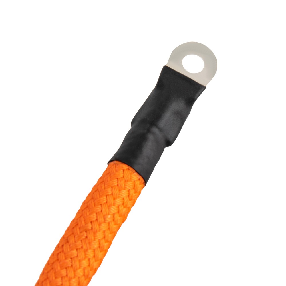 9/16"x76' Synthetic Winch Rope with Hook, Winch Cable with Protective Sleeve