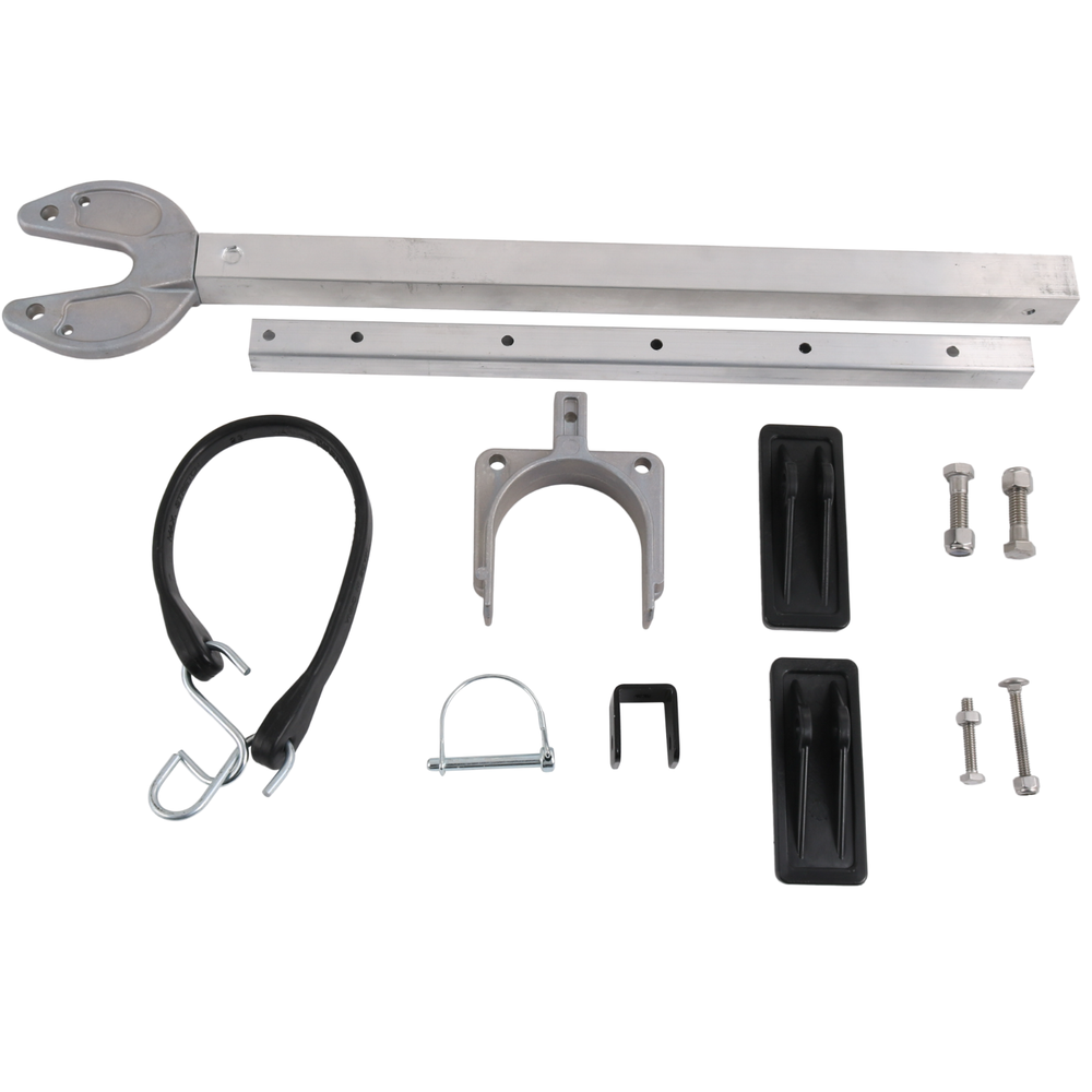 23-35" Adjustable Transom Saver 400-RB Composite Head Holds Engine NEW