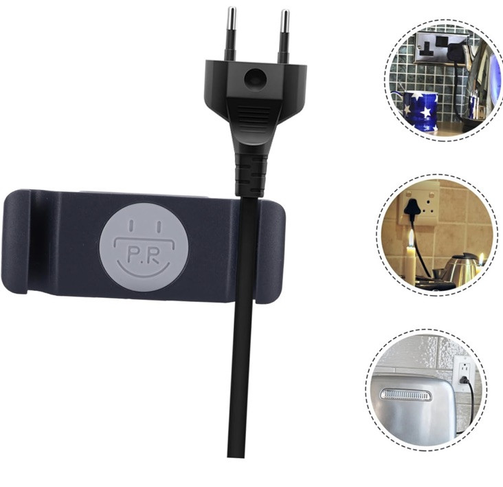 Veemoon 4 Pcs Plug Hook Socket The Wire Holders Coundit Cable