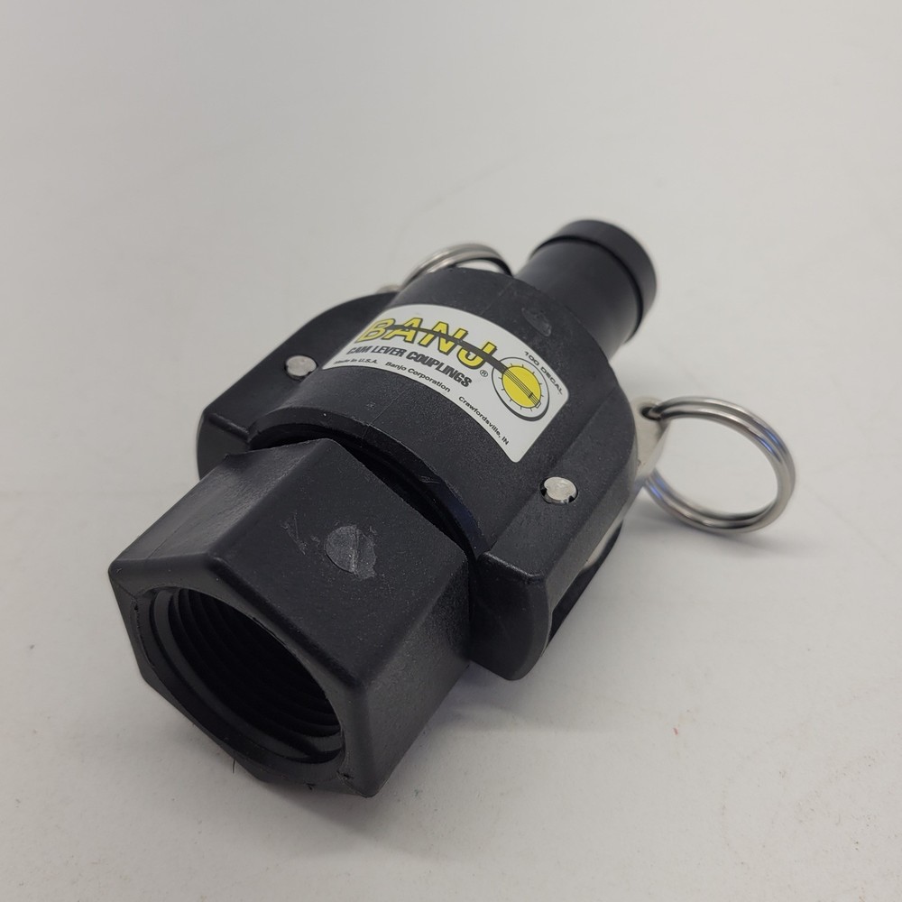 BANJO 100A & 100C Polypropylene Cam & Groove Fitting 1"