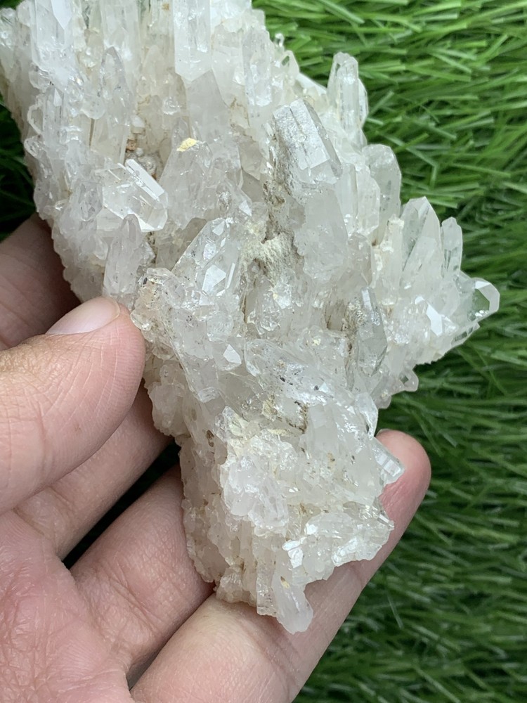 Faden Quartz DT Transparent Crystals On Matrix Has Good Luster Nice Termination