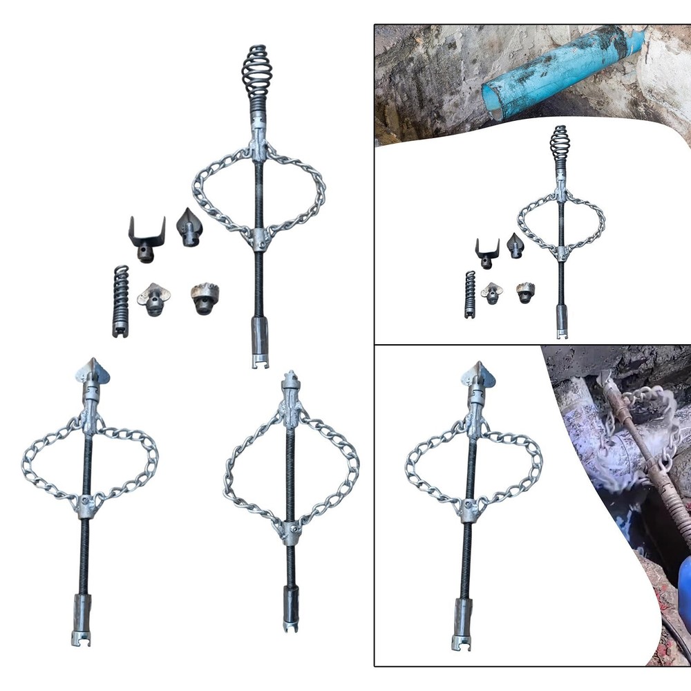 Sewer Descaling Chain Dredging Sewer Tool Rotary Cable Dredge