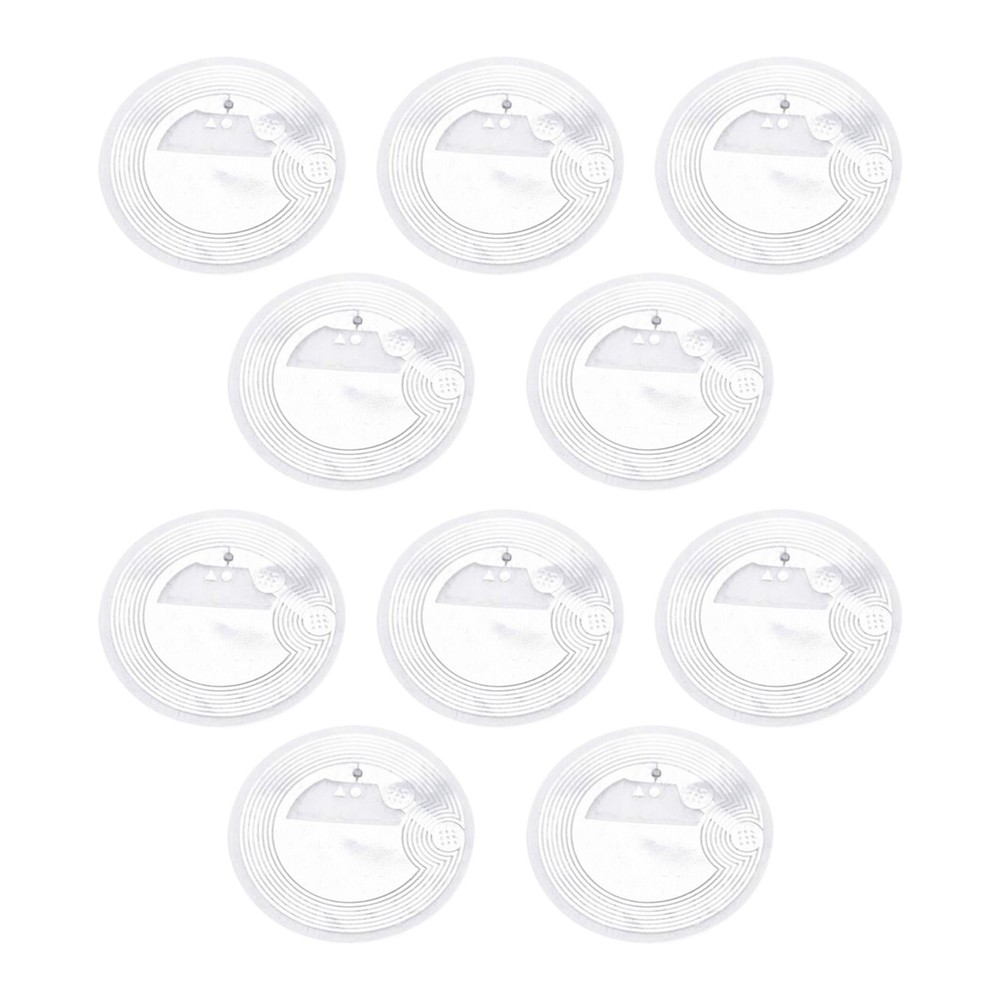 100PCS NFC Tags 180 bytes-Sticker NTAG 213 Tag RFID Tags - For Android & iPhone