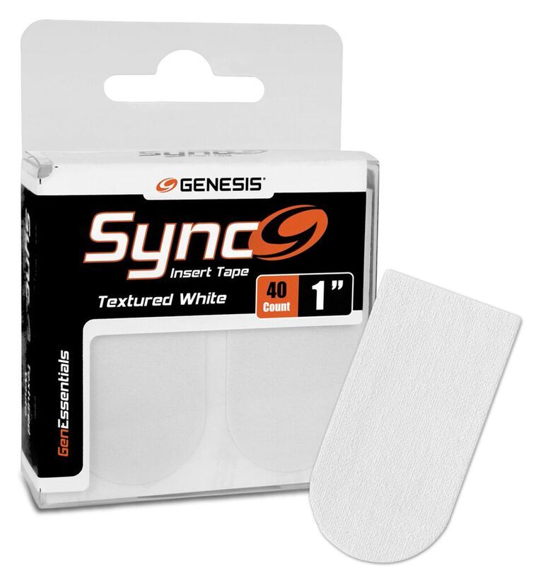 Genesis Sync Tape 1" Textured White (40 Strips)