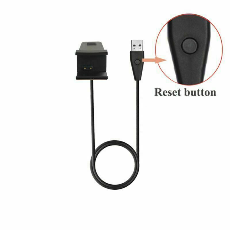 Replacement USB Charger Charging Cable +Reset Button for Fitbit Alta Smart Watch