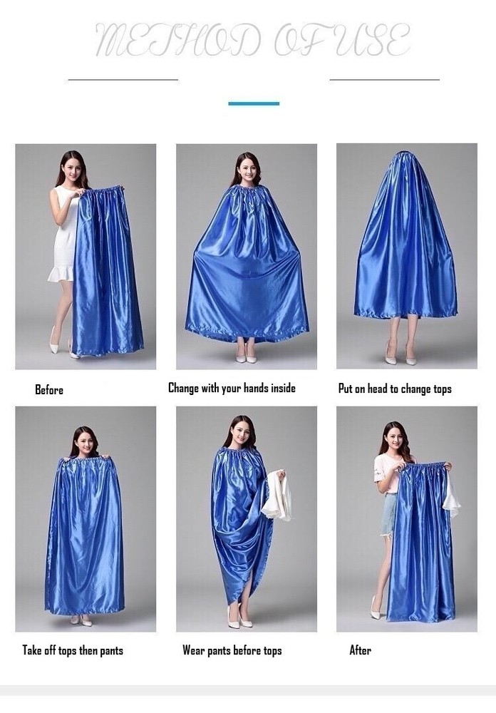 Packable Lightweight Changing Cover-ups, Cover up, Dressing for Privacy, Beach,