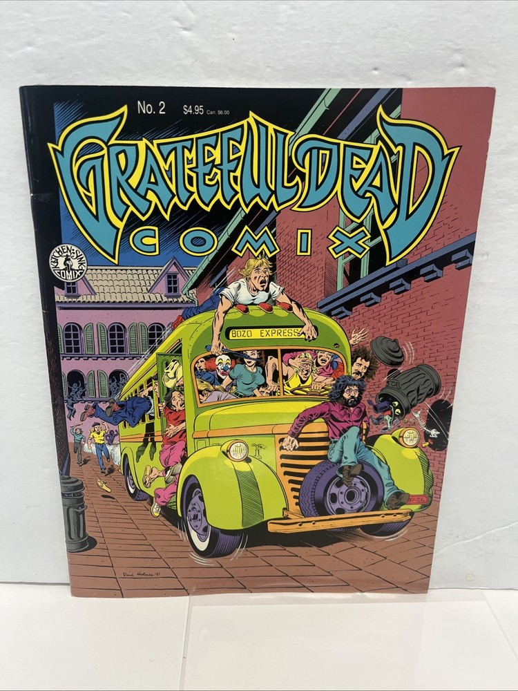 Vintage 1990s Grateful Dead comix 2 Comic Book