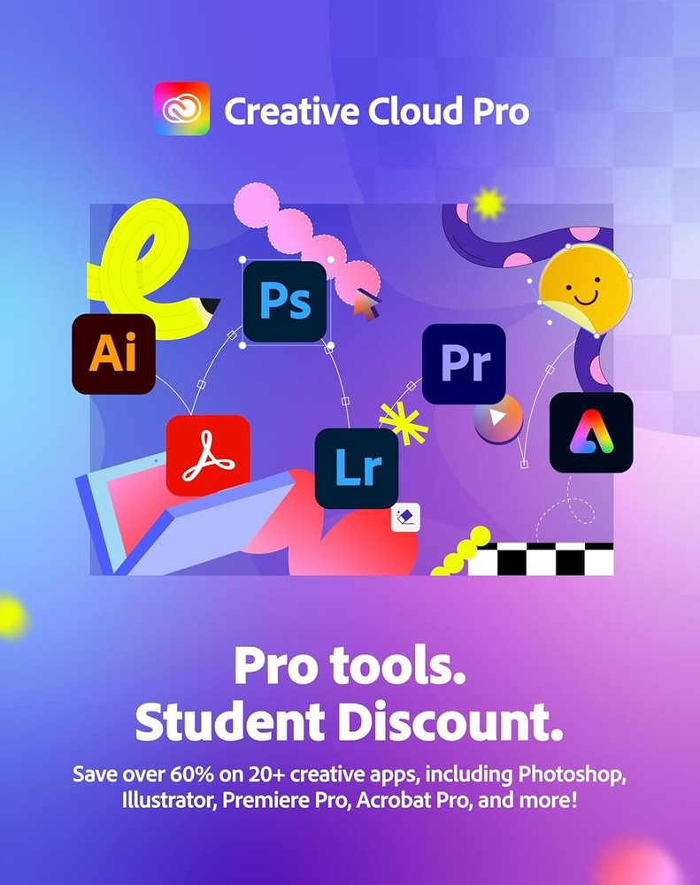 Adobe Creative Cloud Pro Student & Teacher Edition