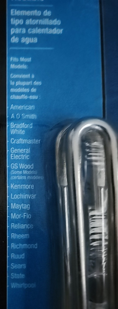 Camco 02363 Water Heater Fold Back Element, Screw-In, B1