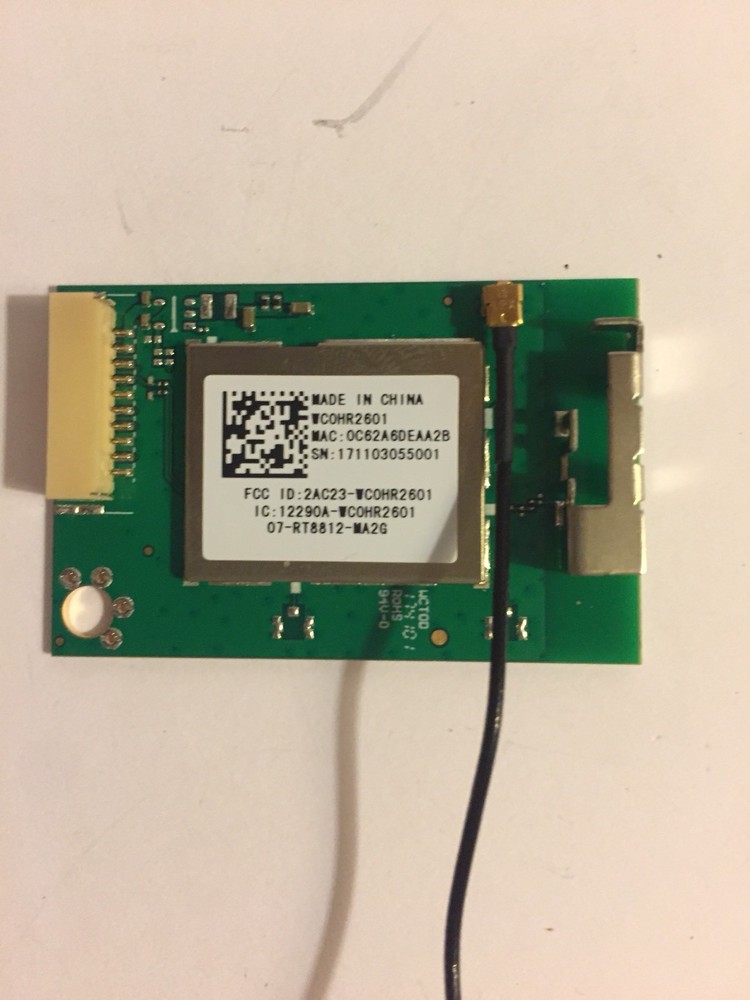 TCL 32S301 WIFI MODULE WCOHR2601