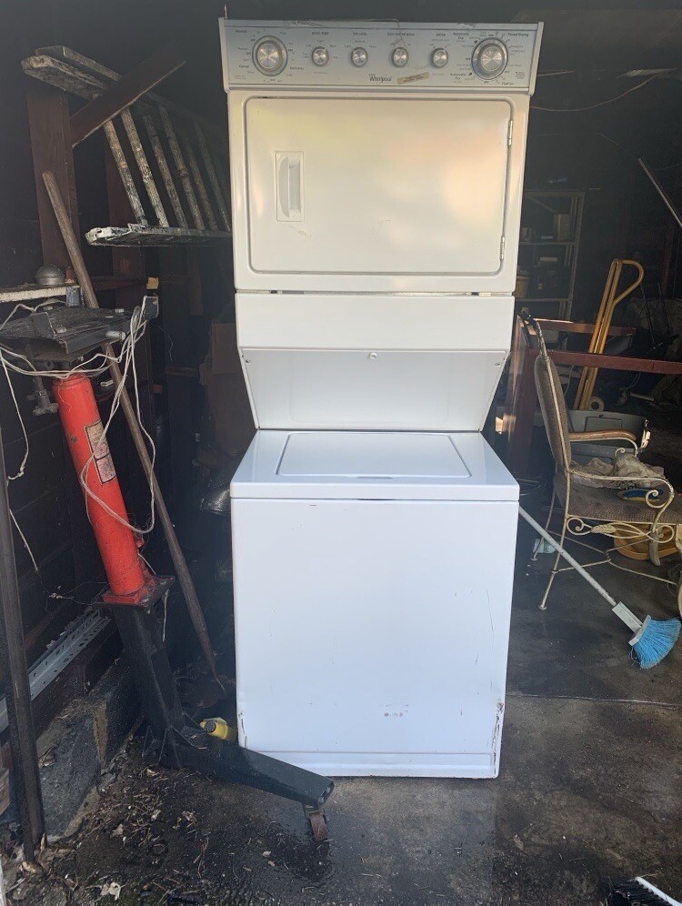 Whirlpool Stacked Washer And Dryer
