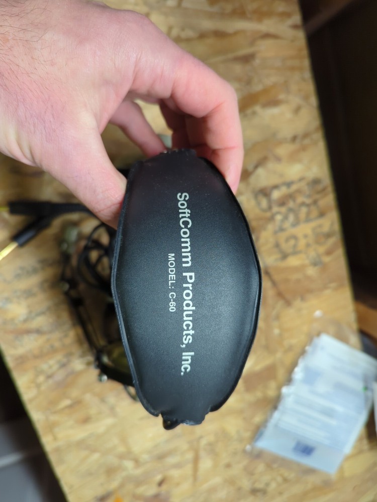 Softcomm Silver Edition C-60 Aviation Headset