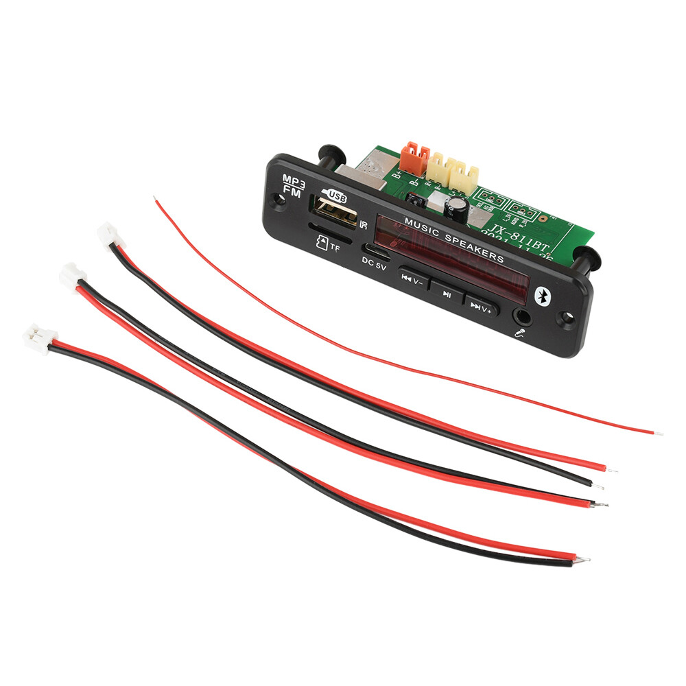 2*20W Amplifier Stereo DIY MP3 Decoder Board Bluetooth 5.0 Car FM Radio Module