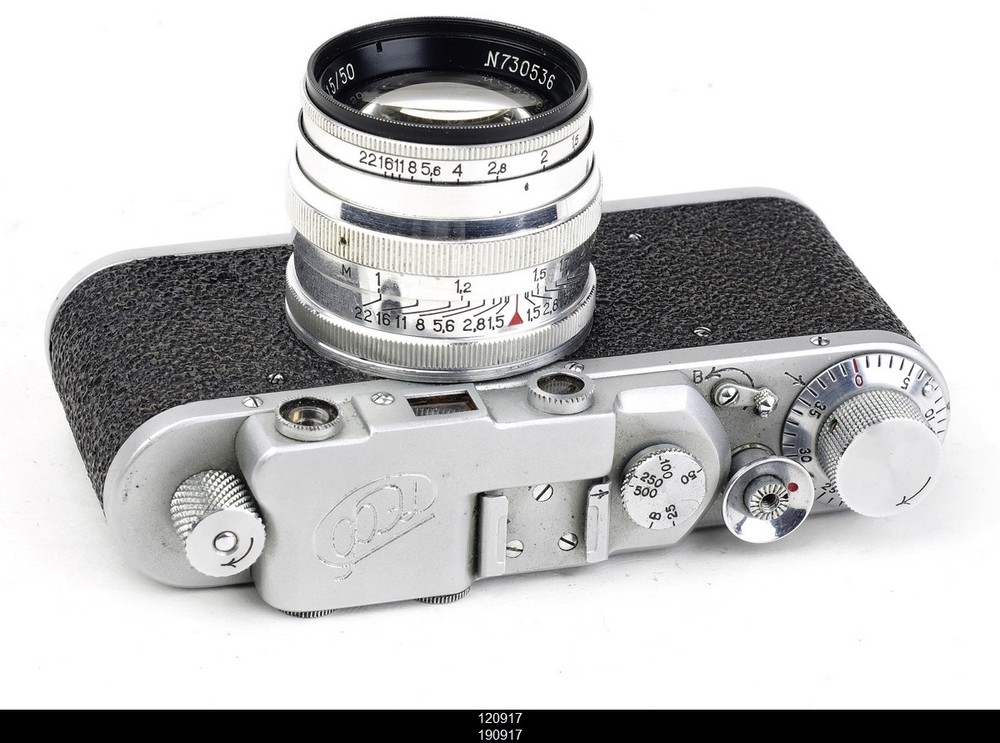 Camera Fed With Jupiter 3 1.5/50mm