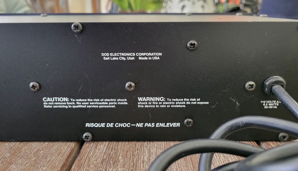 DOD Graphic Equalizer R-831 C Series