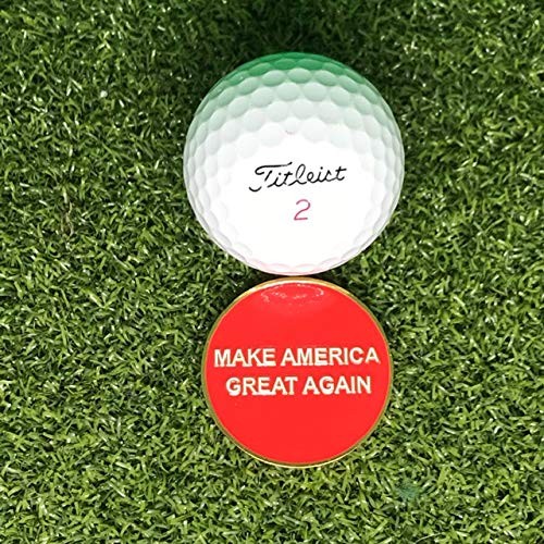 Golf Ball Mark- Make America Great 1.5", Multicolor
