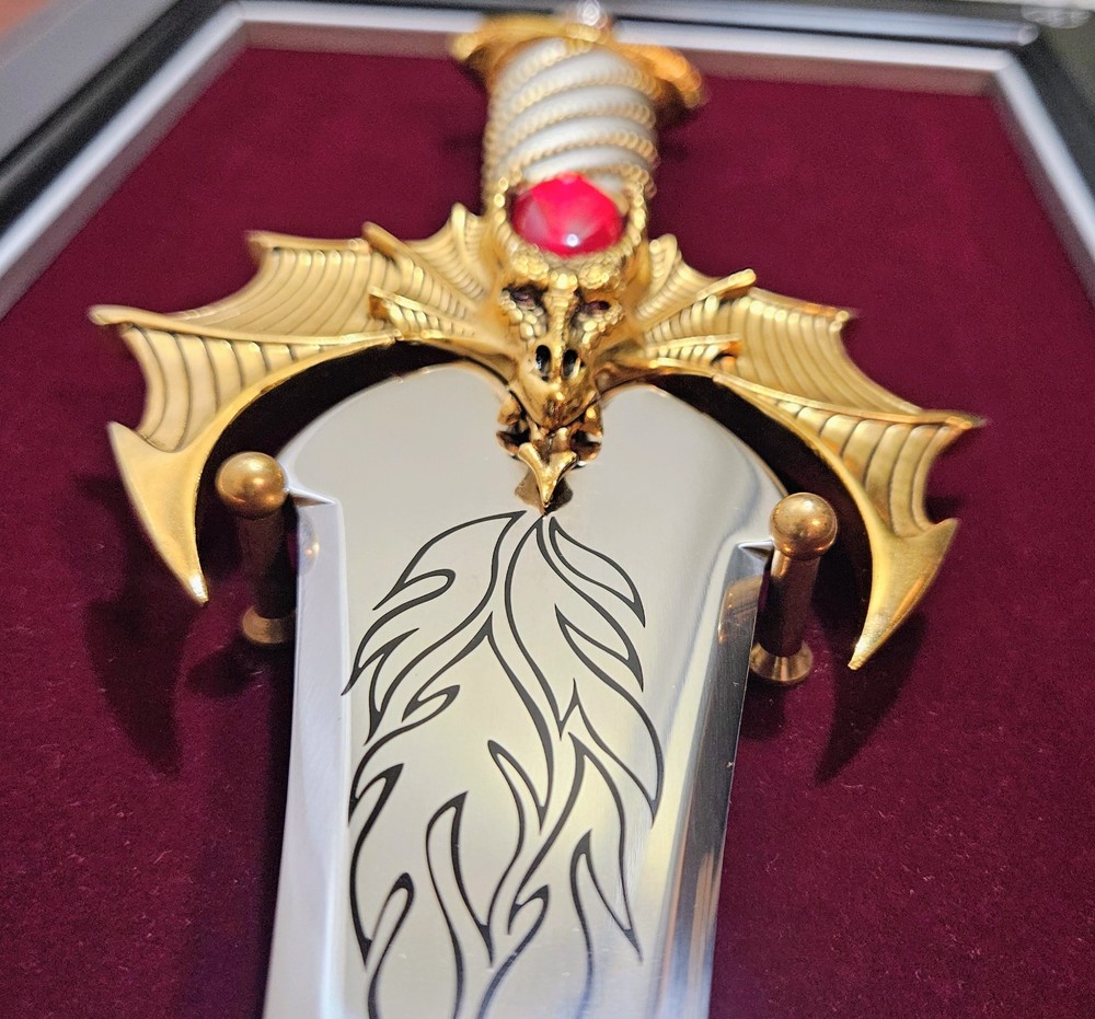 Franklin Mint Dragon's Fire Dagger by Greg Hildebrandt