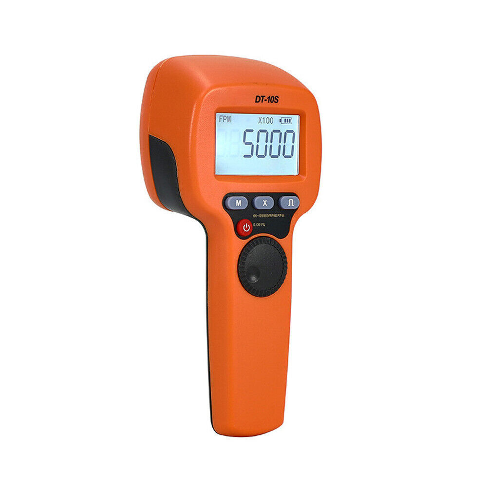 Handheld Digital Stroboscope LED Flash Strobe Tachometer Speed Tester 2024