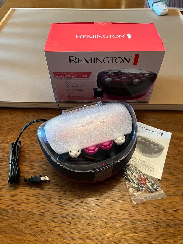 Remington Full Size Hot Roller Set with Exclusive Wax Core (AG) - 20 Rollers
