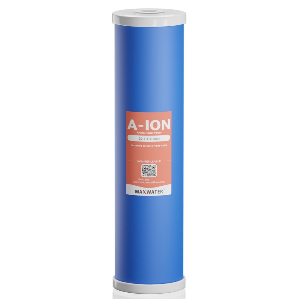 20" Big Blue Anion Resin Tannin Reduction Filter - (for Tannis Reduction Only)